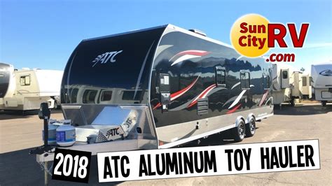 Atc Aluminum Trailer Toy Hauler 28 For Sale Phoenix Toy Hauler 2018