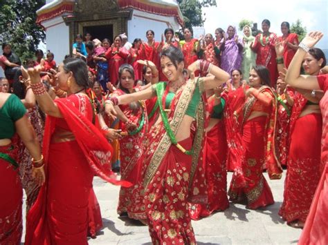 Teej The Festival Of Women In Nepal Nepali Class