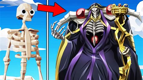 I Upgrade This Skeleton Into Ainz Ooal Gown Tabs Unit Creator Youtube