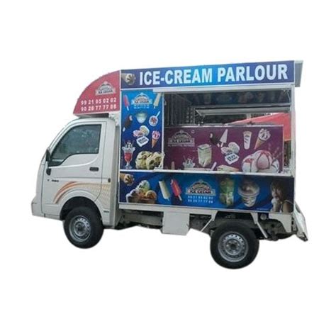 The former metal cab and plastic body was merged to become fully plastic. Mobile Ice Cream Van at Rs 120000/unit | Govindpura ...