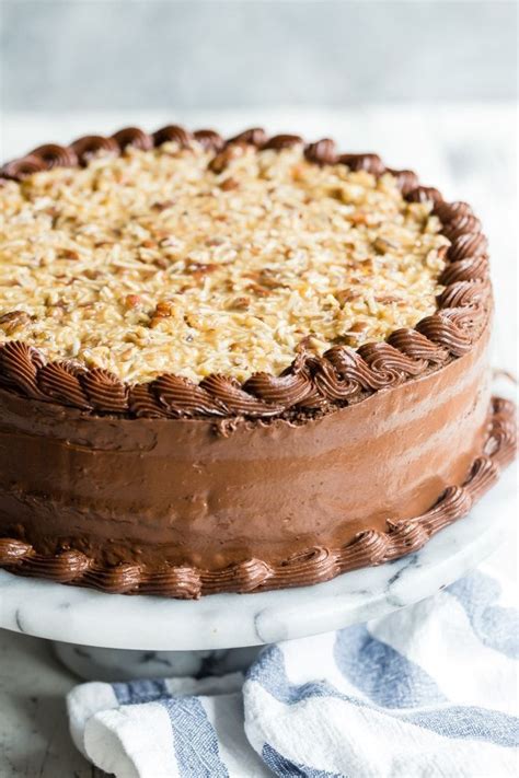 Best gluten free german chocolate cake recipe | dairy free option. German Chocolate Cake | Recipe | Healthy cake recipes ...