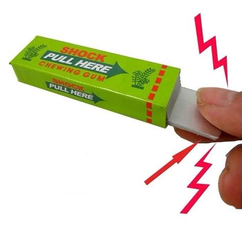 Electric Shock Joke Chewing Gum Pull Head Shocking Toy T Gadget Prank Trick Gag Funny Lazada Ph