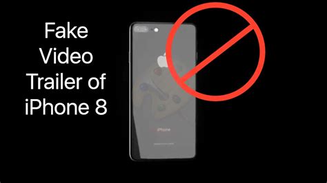 Fake Trailer Of Iphone 8 Youtube