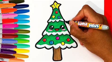 Como Dibujar Un Arbol De Navidad De Manera Facil Como Dibujar Sexiz Pix