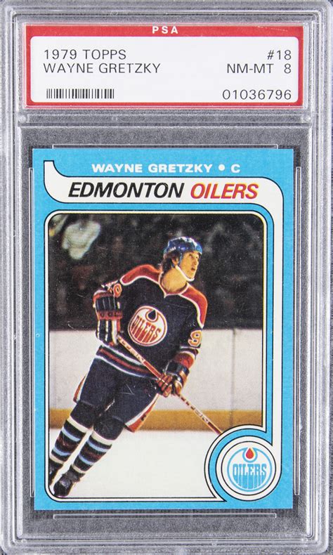 Maybe you would like to learn more about one of these? Lot Detail - 1979/80 Topps #18 Wayne Gretzky Rookie Card - PSA NM-MT 8