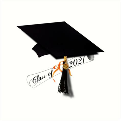 We researched some of the top options to mark this milestone. "Class of 2021 Graduation Cap and Diploma" Art Print by ...