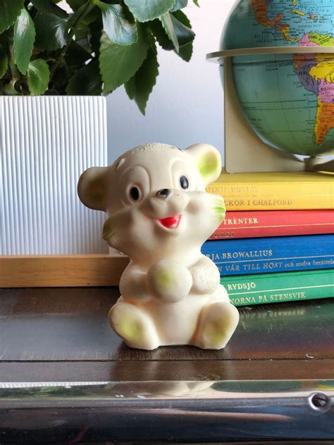 Vintage Squeaker 1950s Squeaky Bear Made In England Adorable Etsy