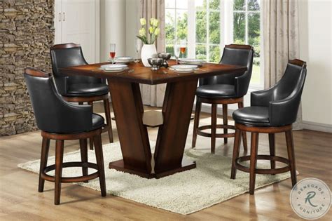 Bayshore Counter Height Dining Room Set From Homelegance 5447 36