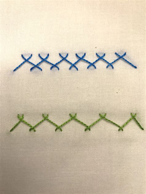 Herringbone Stitch Embroidery Create Whimsy
