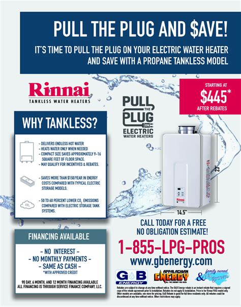 Tankless Water Heater Rebate