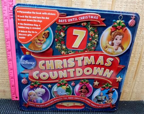 Disney Christmas Countdown Advent Calendar 128p Book Ts In Lockable