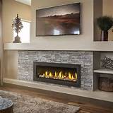 Fireplace On Wall Photos