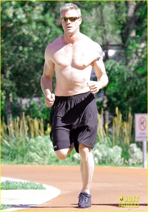 Eric Dane Shirtless Workout At Coldwater Canyon Park Photo 2895351