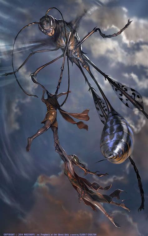 Wasp Strike Prophets Of The Ghost Ants Fantasy Creatures Creature