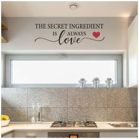The Secret Ingredient Is Always Love Kitchen Decor Or Hostess T