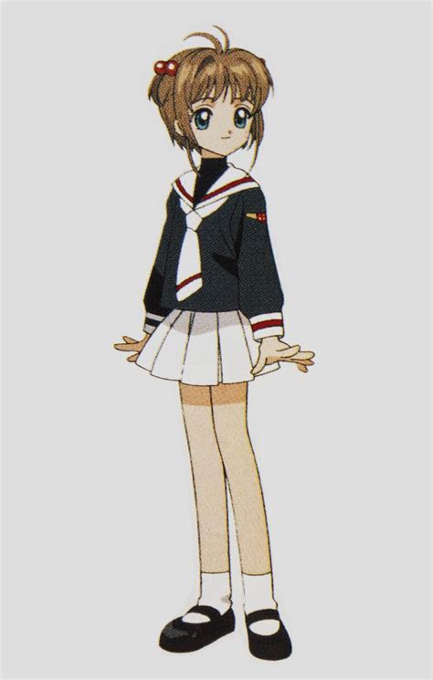 Girls School Uniform Cardcaptor Sakura Sakura Cosplay Sakura Card