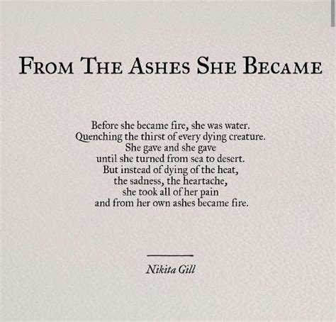 Nikita Gill Poem Quotes True Quotes Motivational Quotes