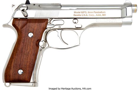 Beretta Model 92fs 470th Anniversary 9mm Semi Automatic Pistol Lot