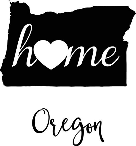 1 svg, 1 png, 1 jpeg files that can be imported into the software of many cutting machines or used with many design programs to print. Oregon Outline Vector at Vectorified.com | Collection of ...
