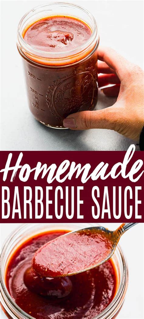 Easy Bbq Sauce Recipe Homemade Delicious
