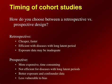 Ppt Cohort Studies Powerpoint Presentation Free Download Id5764970