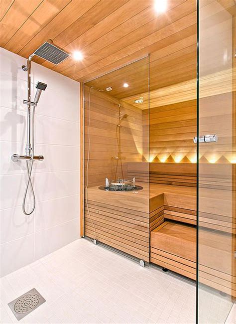 35 Spectacular Sauna Designs For Your Home Diy Bathroom Design Sauna