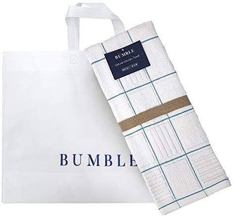 Bumble Premium Cotton Kitchen Towels 16 X 26 Absorbent Dish