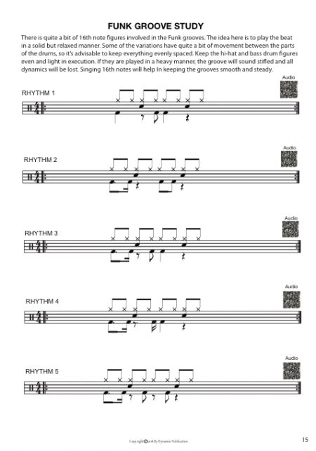 An Introduction To Drum Grooves Dynamic Publication