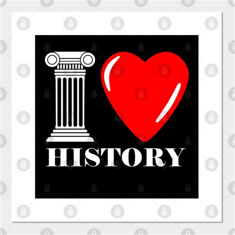 I Love History Badge V2 History Posters And Art Prints Teepublic