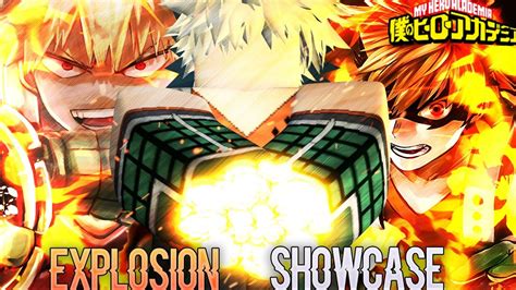Mastering Explosion Quirk In New My Hero Academia Roblox Game Heroes