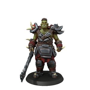 Thicc Orc Made With Hero Forge