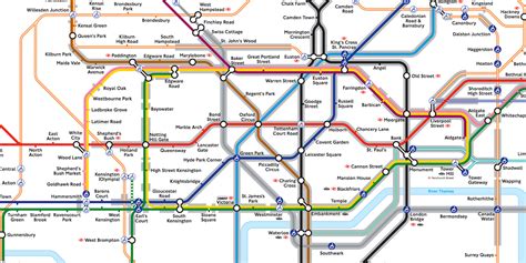 Londons Newest Tube Map Is Designed To Help People With Anxiety Inverse