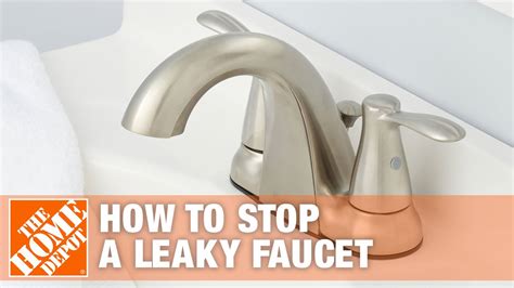 When you know the type of faucet parts make up your sink hardware, you know how to classify your faucet. How to Stop a Leaky Faucet | The Home Depot - YouTube
