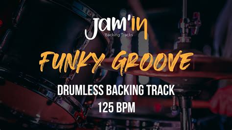 Funky Groove Drumless Backing Track BPM YouTube