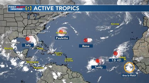 2020 Atlantic Hurricane Season Continues To Set Records