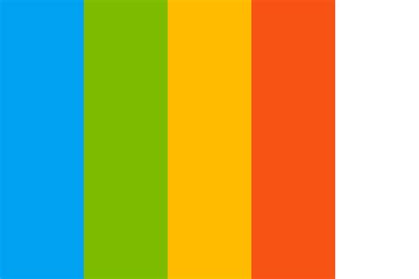 Microsoft Colors Color Palette