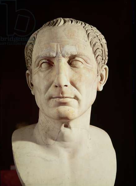 Bust Of Julius Caesar 100 44 Bc Marble