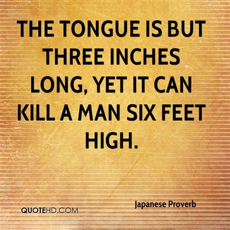 Quotes About The Tongue Quotesgram