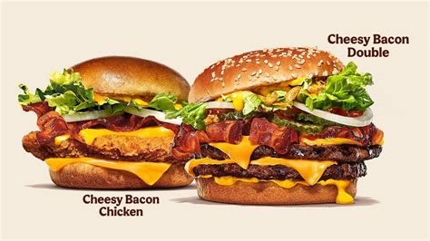 Burger Kings Cheesy Bacon Lover Is Back On Menu And You Can Get A