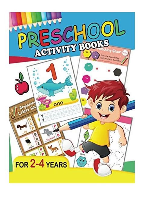 Preschool Activity Books Fun Big Workbook For Toddler Age 24 Pdf