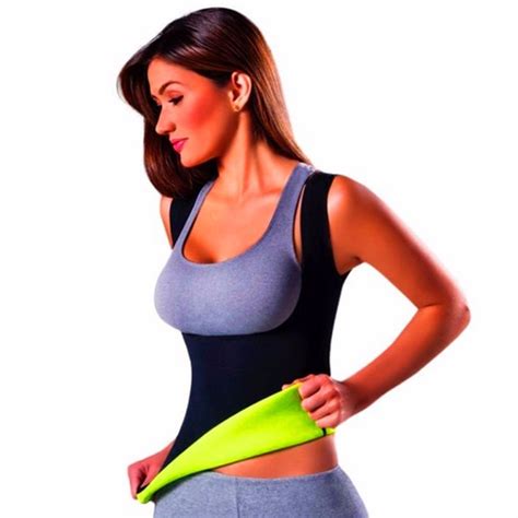 Women Thermo Sweat Neoprene Body Shaper Slimming Waist Trainer Cincher