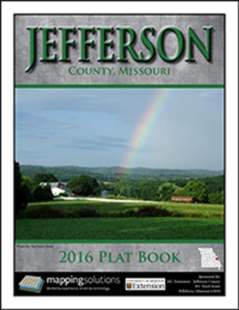 Jefferson County Missouri 2016 Plat Book Jefferson County Plat Map