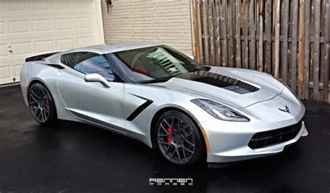 Blade Silver Corvette Stingray By Rennen Forged