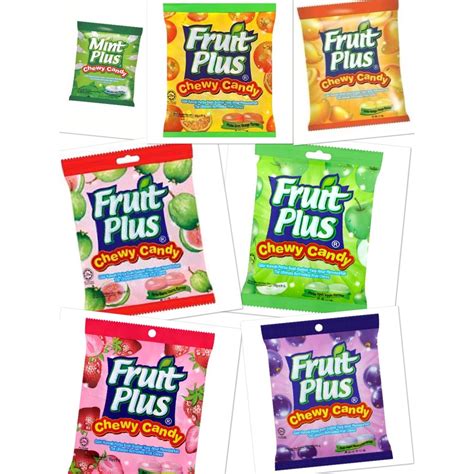 Fruit Plus Chewy Candy 150g 7 Flavours Shopee Malaysia