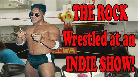 the rock once wrestled on an independent show aow podcast ep 321 w scott d amore youtube