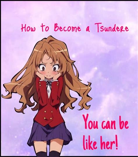 How To Become A Tsundere Anime Amino