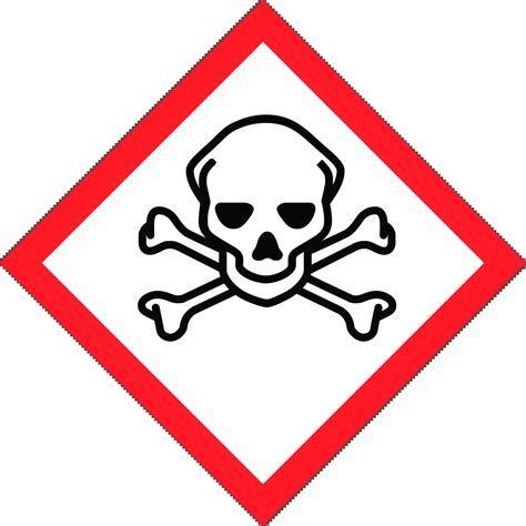 Ghs 06 Label Toxic Clp Pictogram Buy Online At Stock Xpress