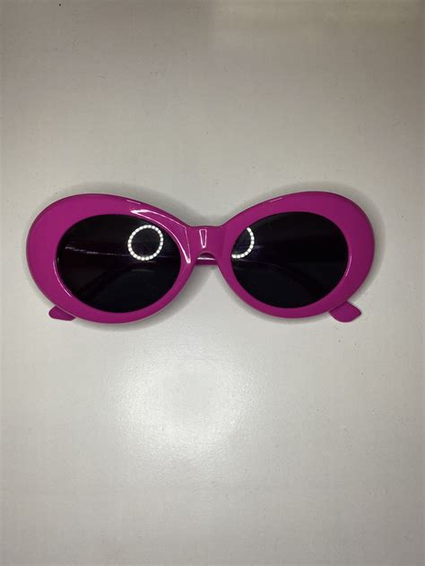Hot Pink Clout Goggles Etsy