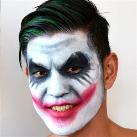 Easy Joker Face Painting Design For Halloween Skincognito Body Painting