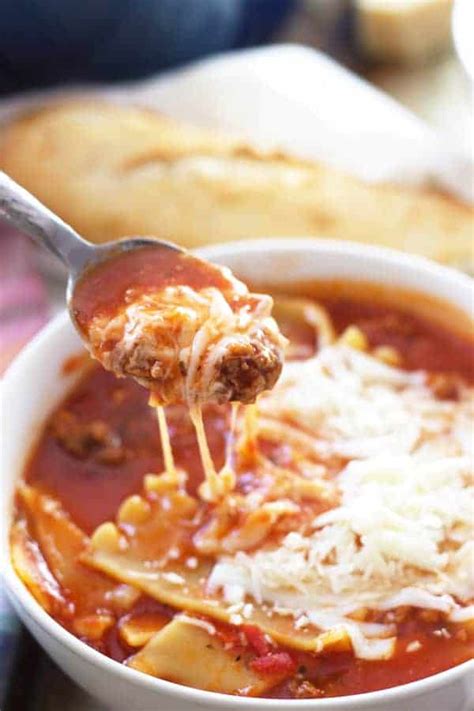 Lasagna Soup Countryside Cravings